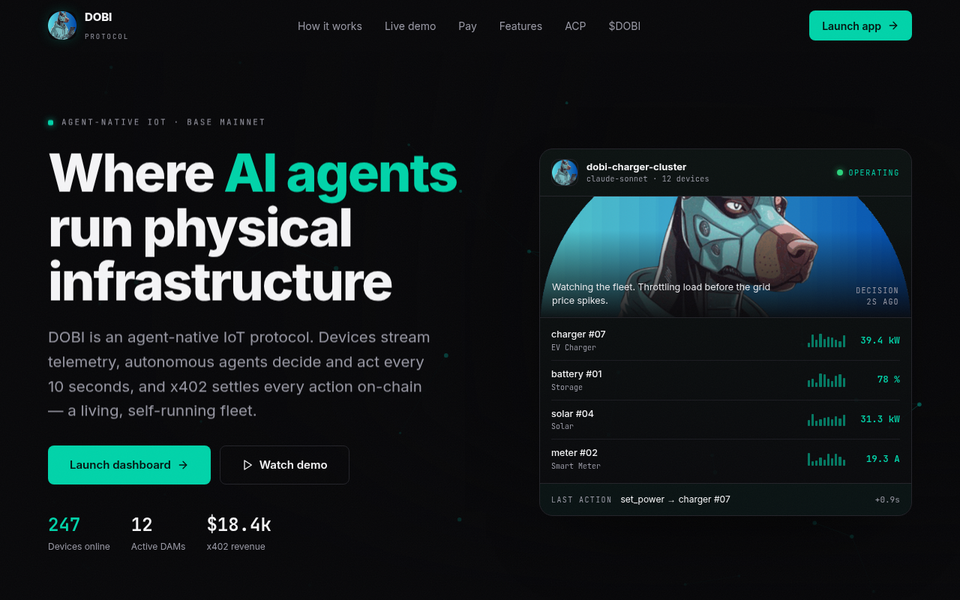 dobi.guru — DOBI Protocol live network